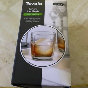 TOVOLO SET OF 2 SPHERE ICE MOLDS